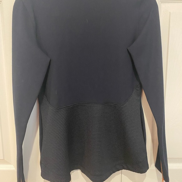 Women’s zip up jacket rose gold/black - Picture 3 of 4